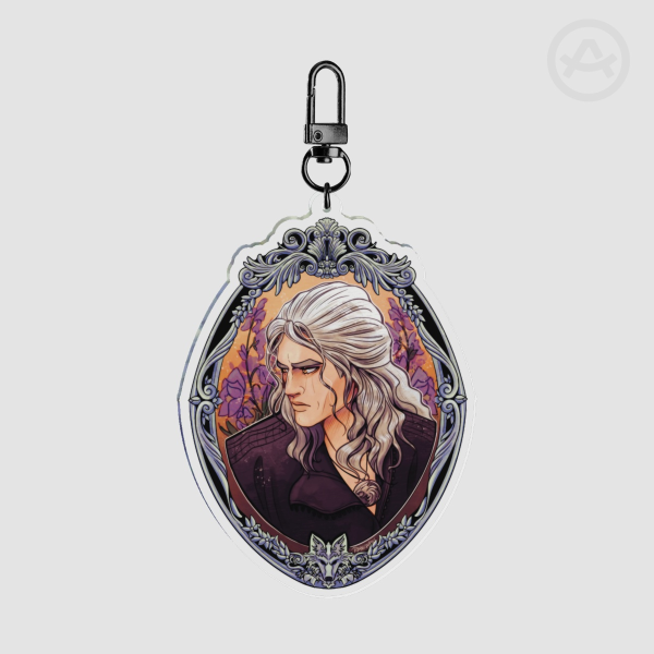 Witcher - Clear Acrylic Keychain