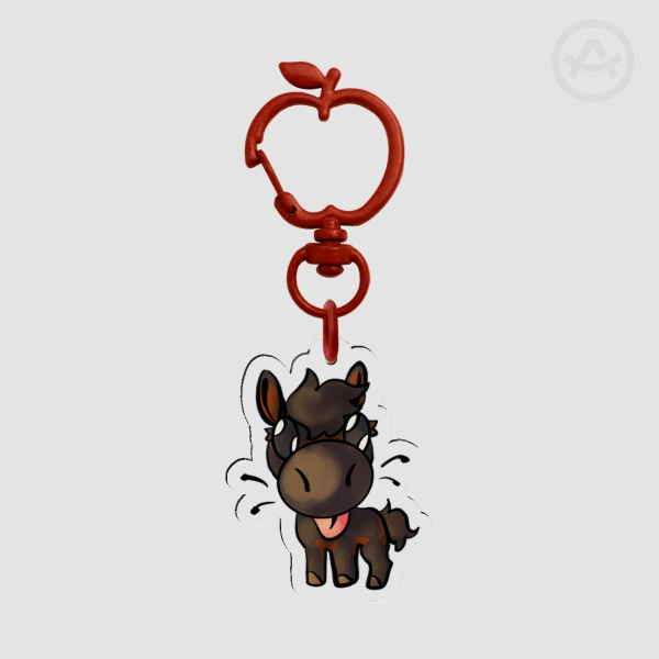 Seal Bay Horse Keychain