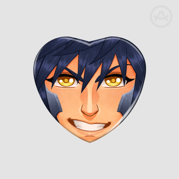 KH Heart Badge Vanitas