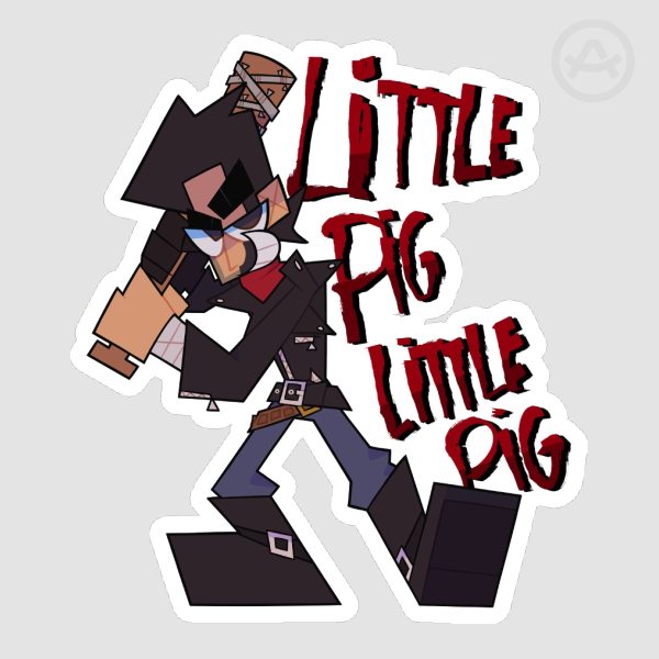 TWD Negan sticker