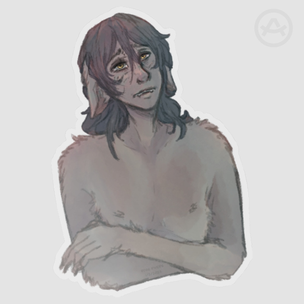 Catboy Oc Vinyl Sticker