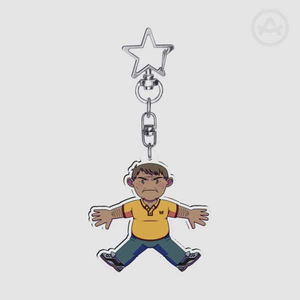 Swansea Clear Acrylic Keychains
