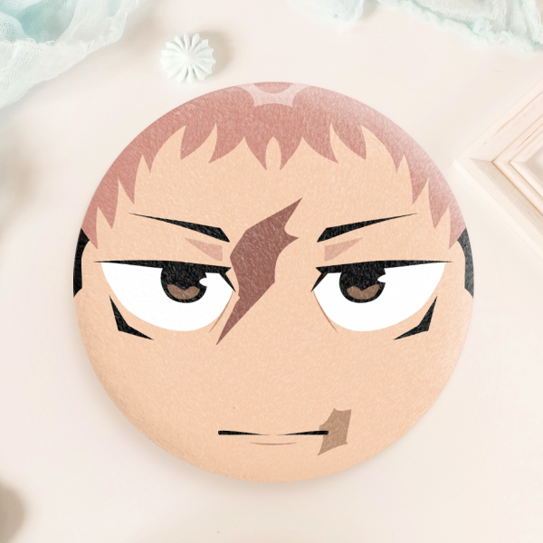 JJK : Itadori Yuji Round 58mm Plush Badge