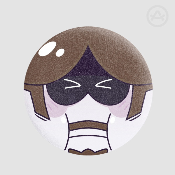 (SMALL) Aaron Plush Pin