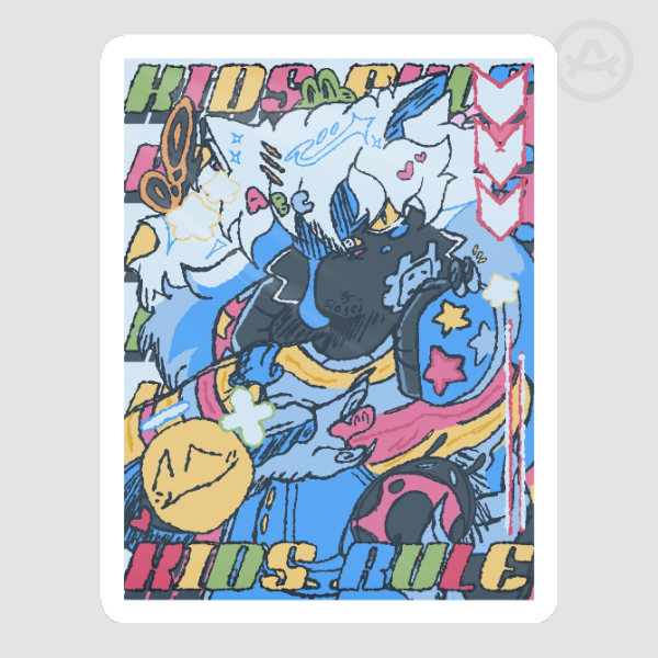 KATKID Die Cut Stickers