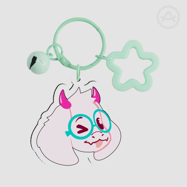 Ralsei Acrylic Keychain