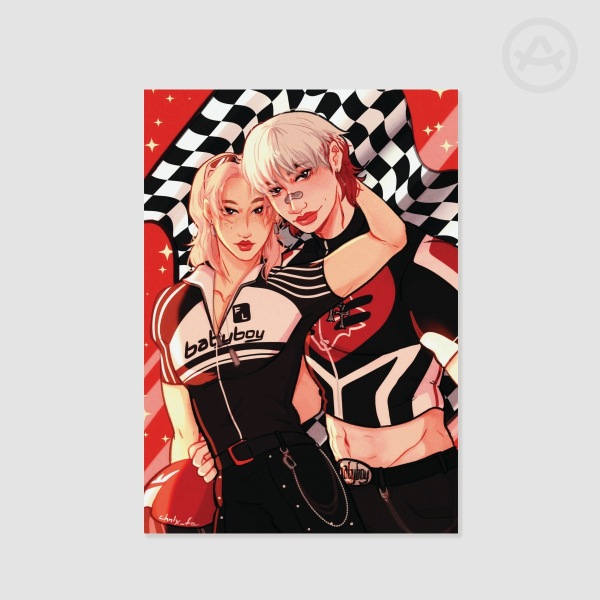 chanlix - a5 poster print