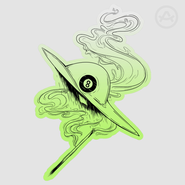Snowman Homestuck Vinyl Die Cut Sticker