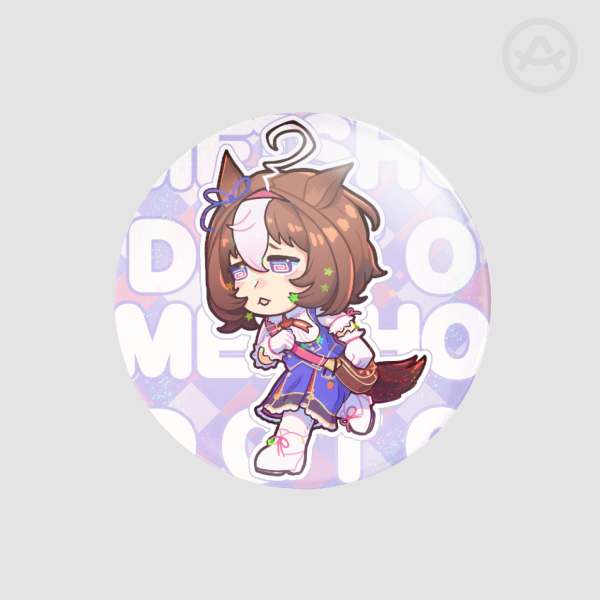 Meisho Doto Round Badge (Button Pin)