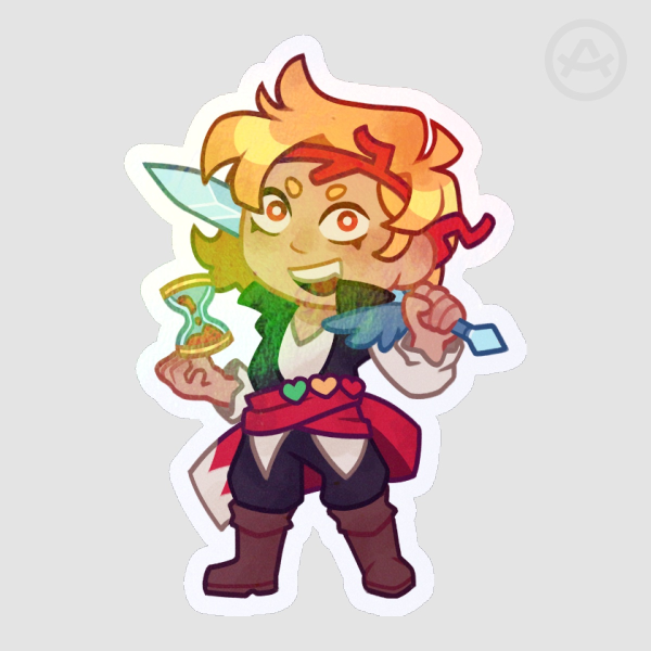 Martyn Holo Sticker - Life Series