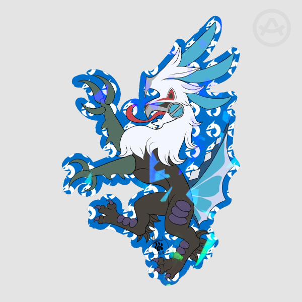 Chimaera Rampant: Dragon Type Sticker
