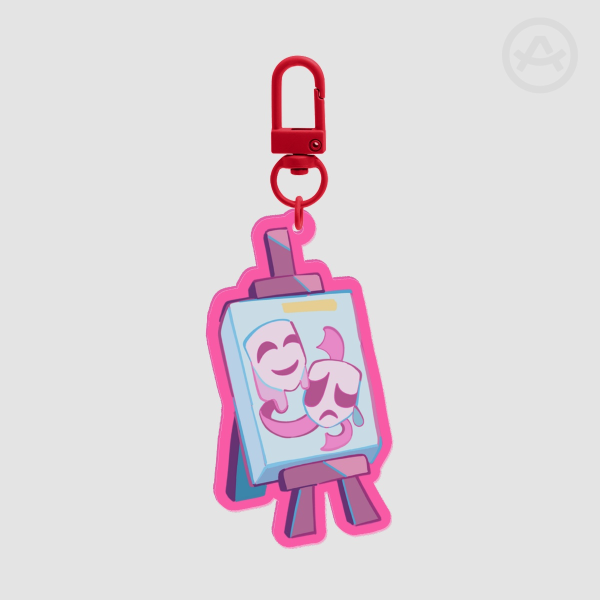 Gangle acrylic keychain