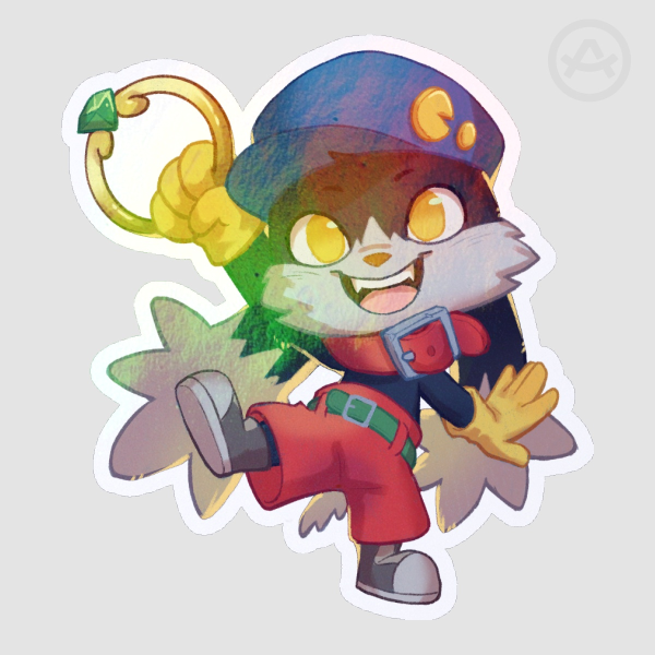 Klonoa 1 Stickers