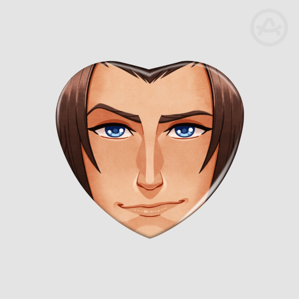 KH Heart Badge Terra