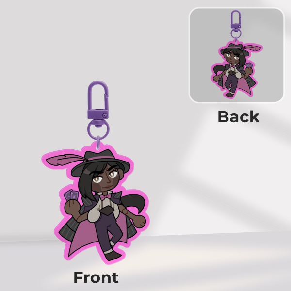 Deadlock - Wraith Chibi Keychain