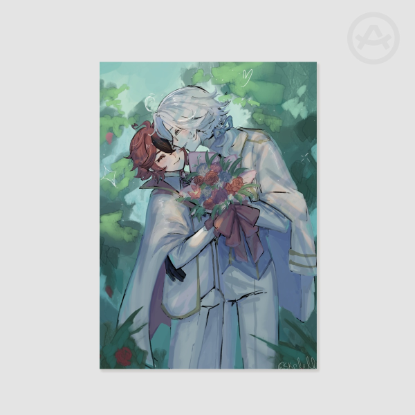 Eitaku marriage print