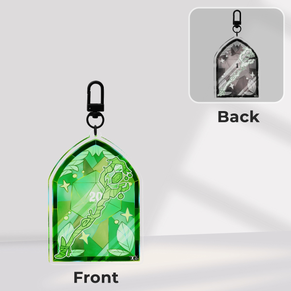 D&D - Green Keychain