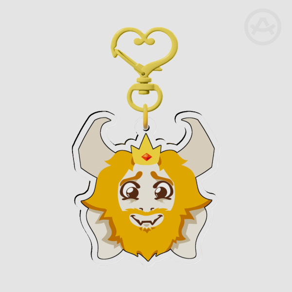 Asgore Acrylic Keychain