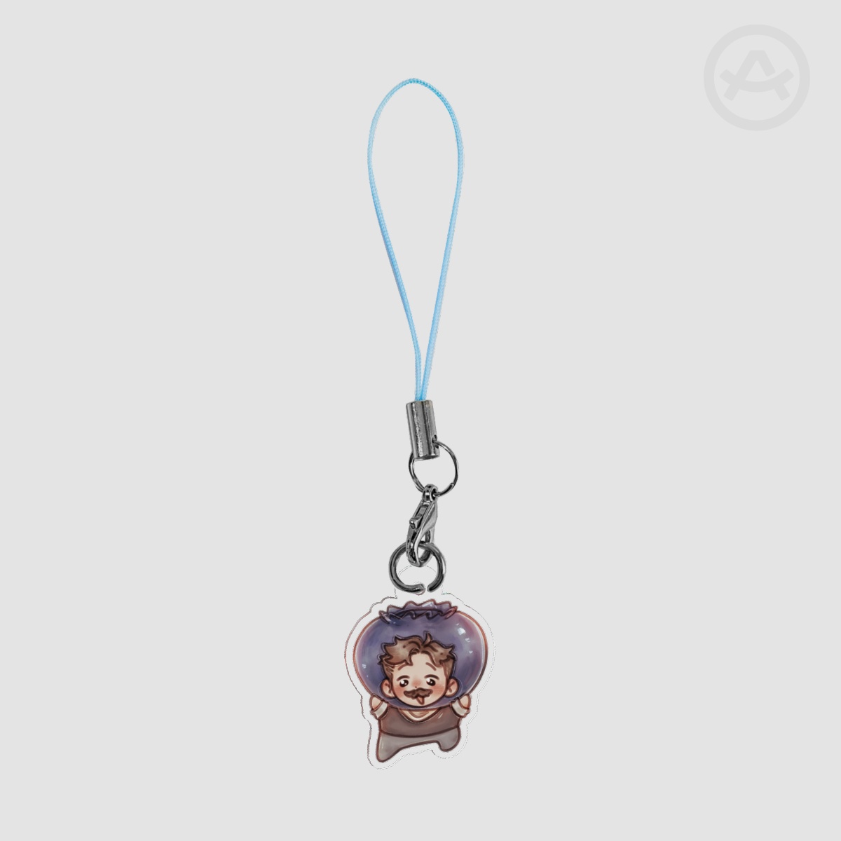 Blueberry Alex Acrylic Keychains