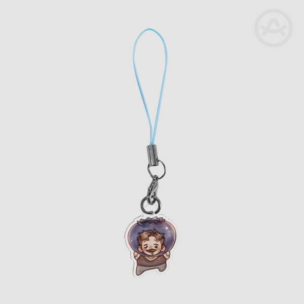 Blueberry Alex Acrylic Keychains