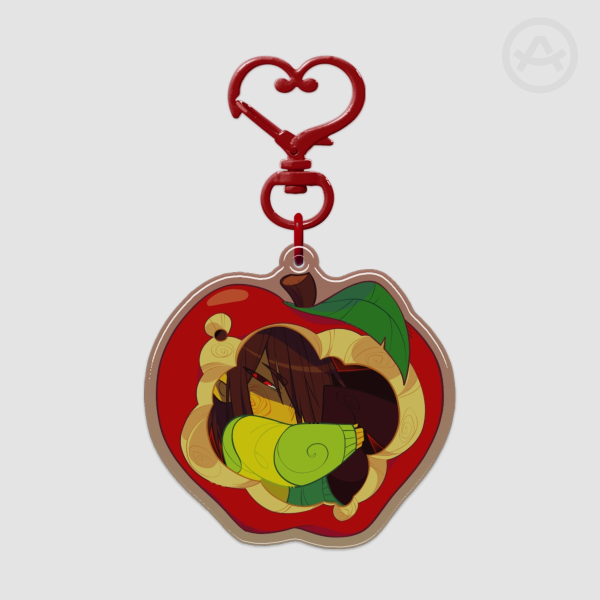 [SMALL VER.] Apple Kris - Epoxy Keychain