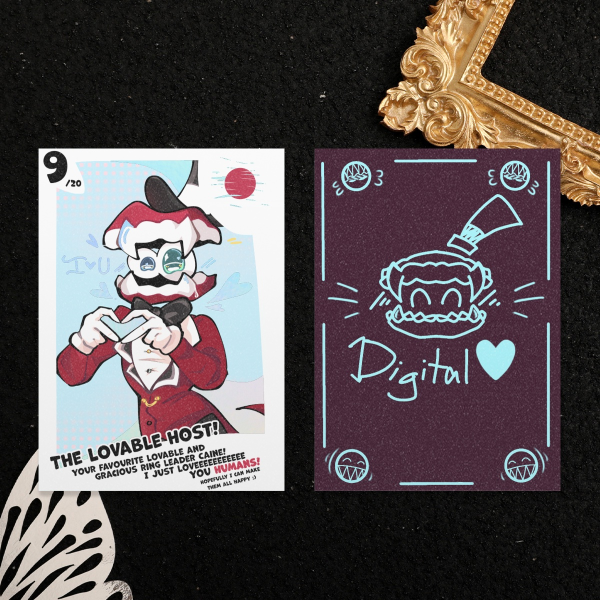 Tadc Caine trading card 9/20 Holographic Photocards Holographic Photocards