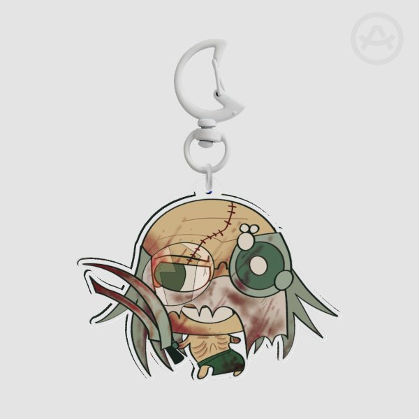 BLOODBATH TRAGER KEYCHAIN