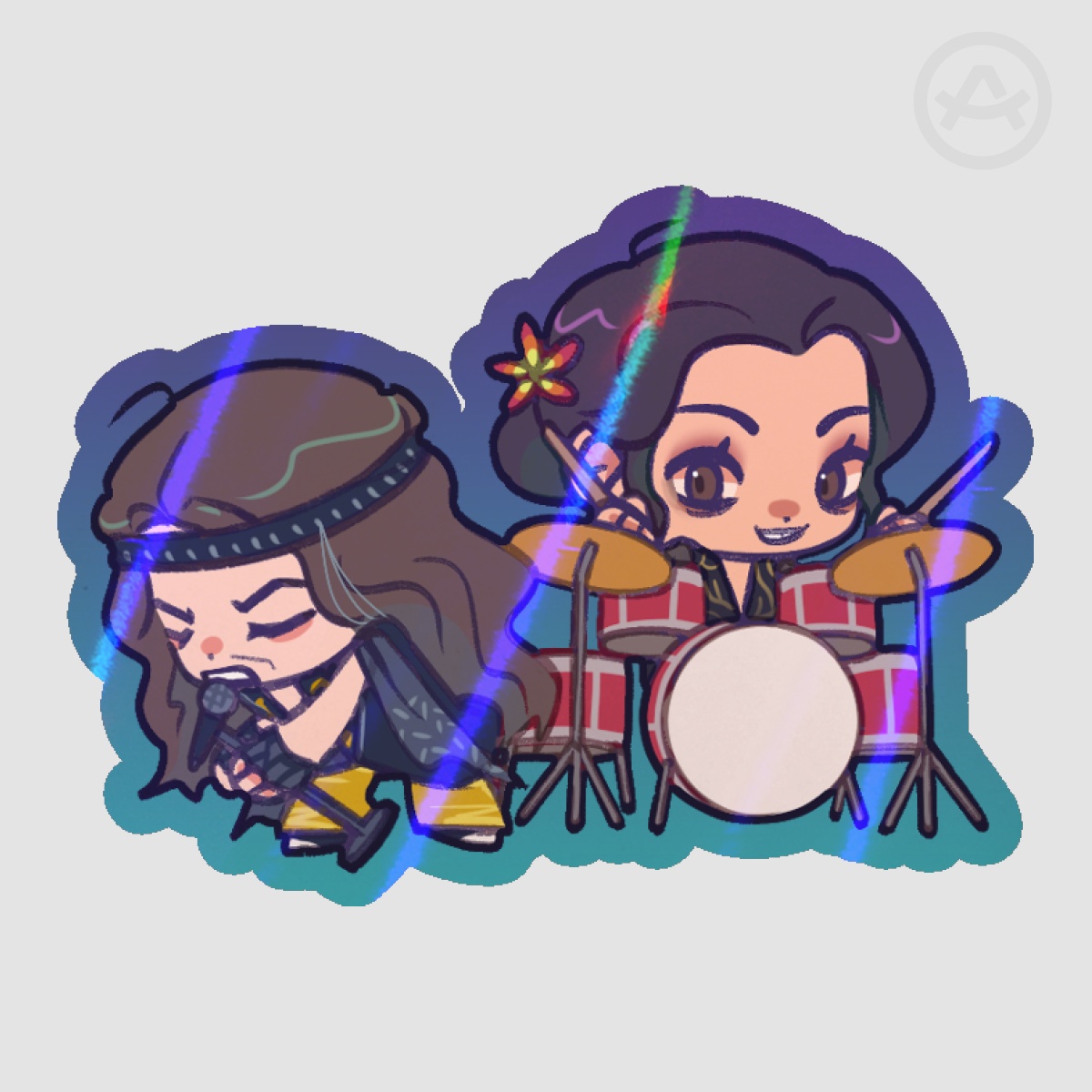 Agatha Rio Band Sticker