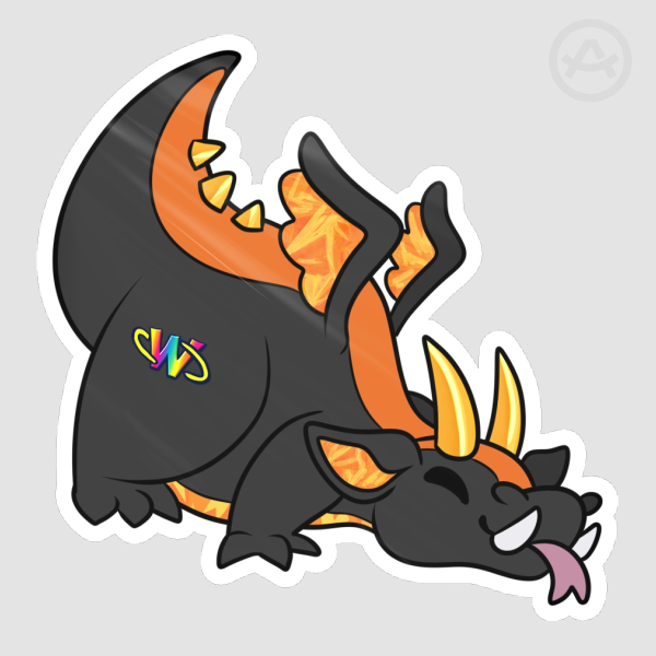 Webkinz Lavaburst Dragon Sticker