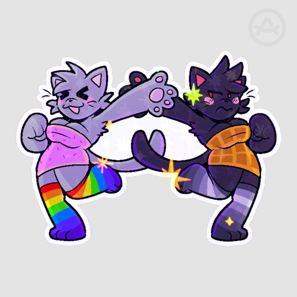 Nyan Girls! Sticker