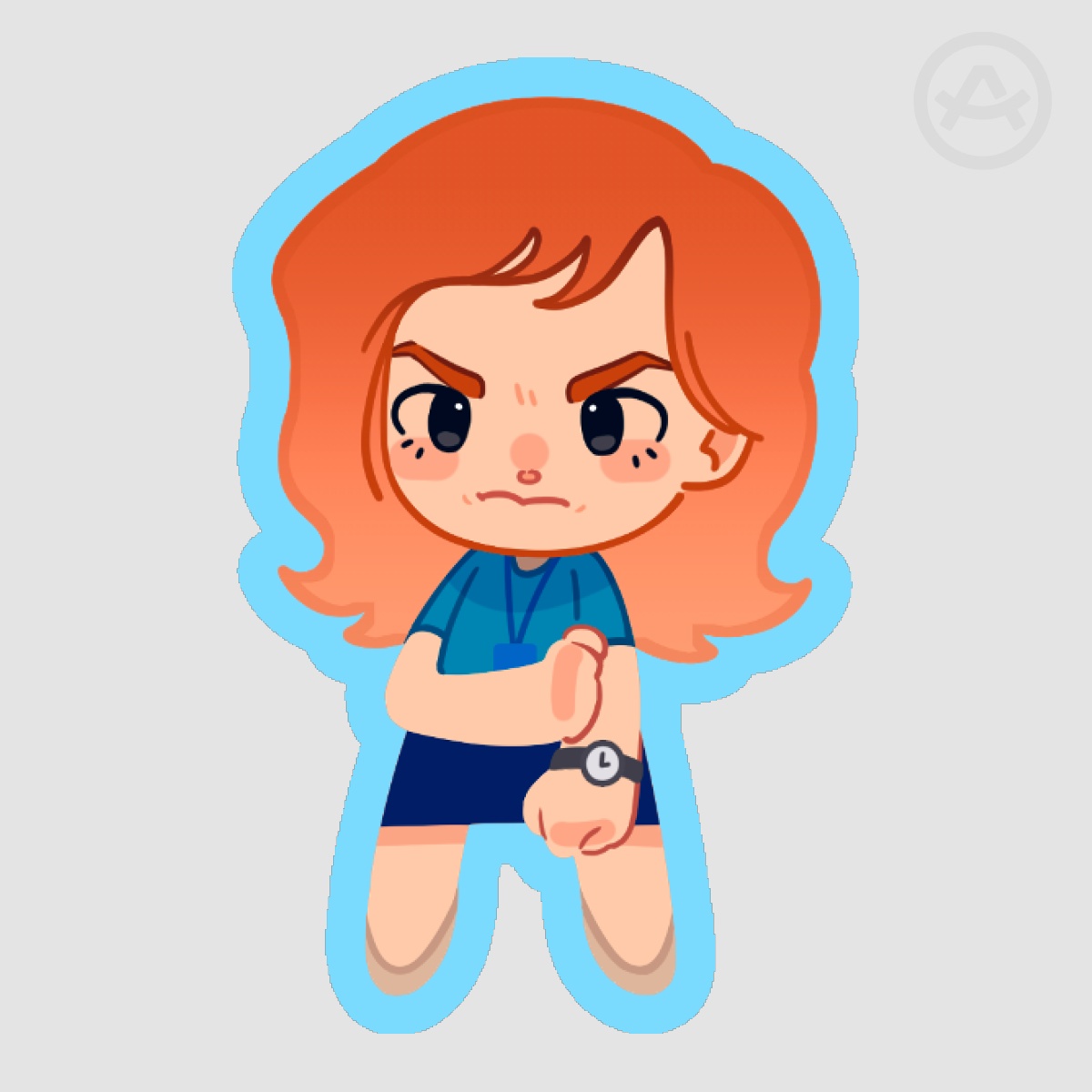 Severance Helly R. Sticker