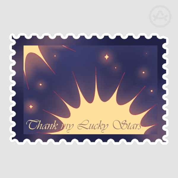 Thank my Lucky Stars v2 - Sticker