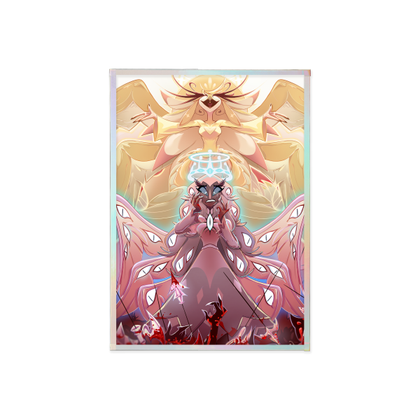 Sera's Confession Art Boards with Rainbow-Edged - 4.1"x5.83 "(105x148mm)