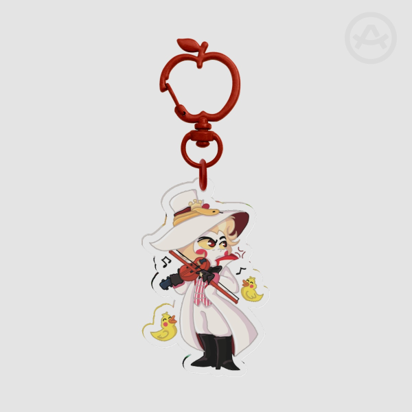 Lucifer Hazbin Hotel Keychains
