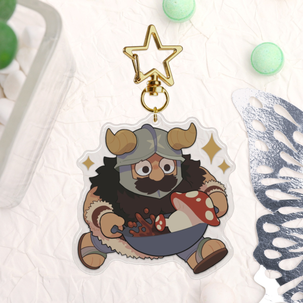 Senshi Mushroom Keychain
