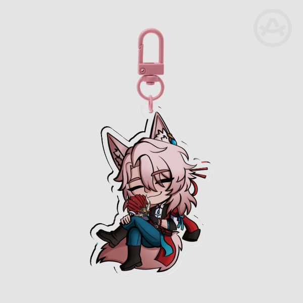 Jiaoqiu Clear Acrylic Keychains
