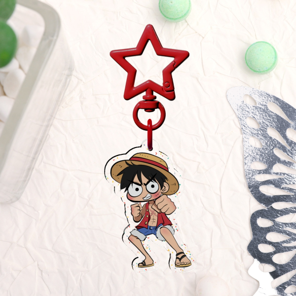 Luffy Acrylic Keychains