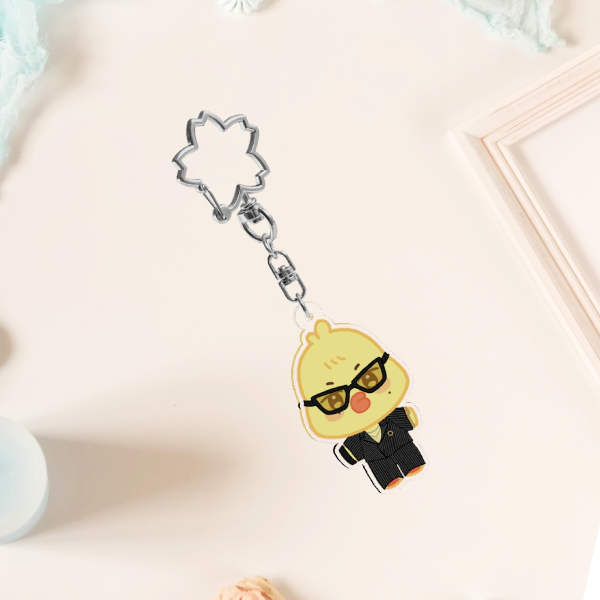 Ateez Anitees bbyongMING Acrylic Keychain Crazy Form
