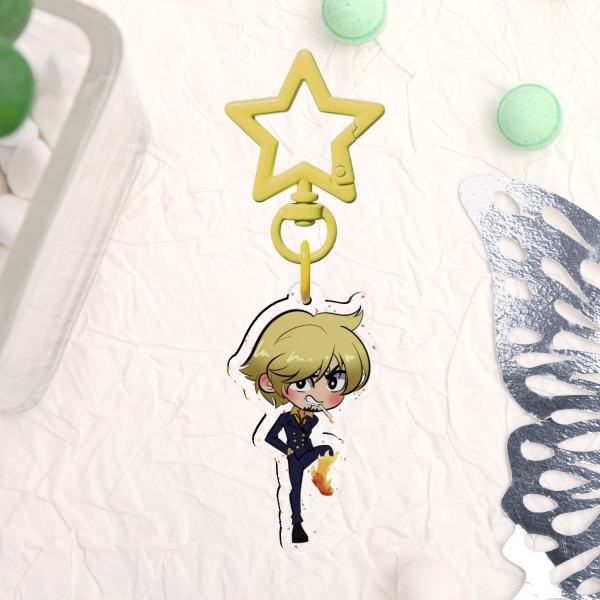 Sanji Acrylic Keychains