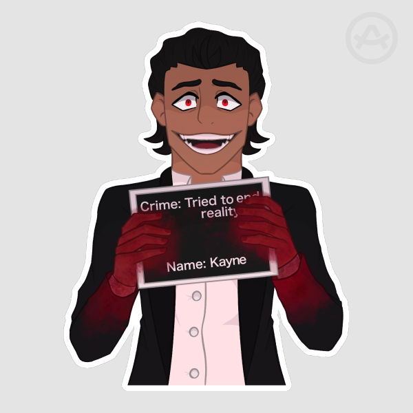 Kayne Die Cut Stickers