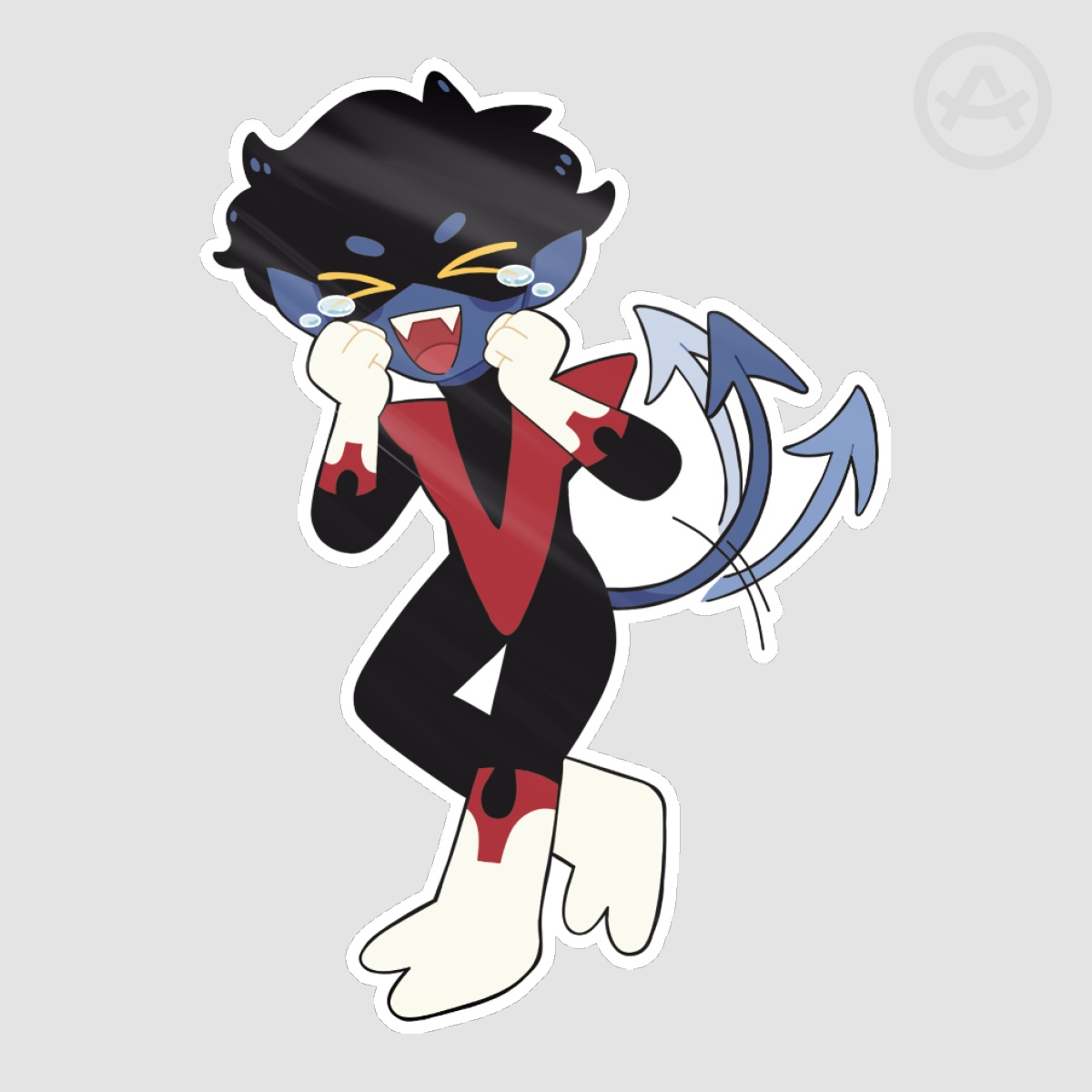 Kurt Wagner Chibi Sticker 3in