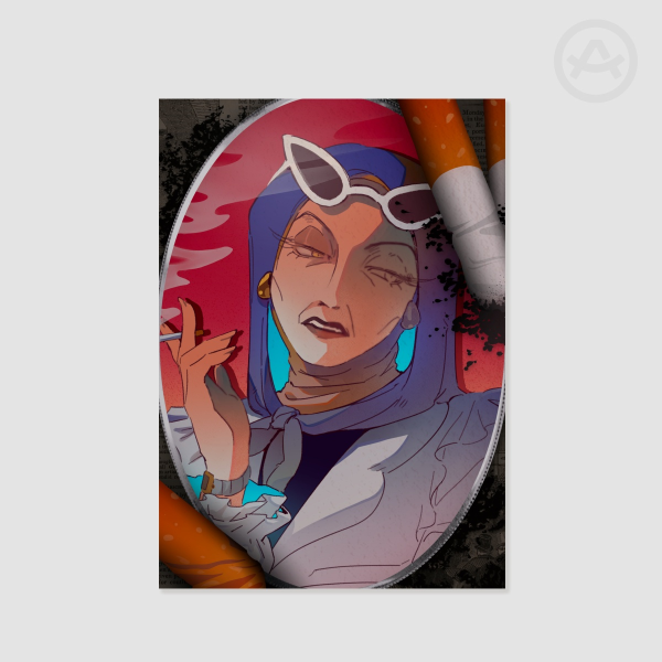 Borrowed Time Maryam A5 Print