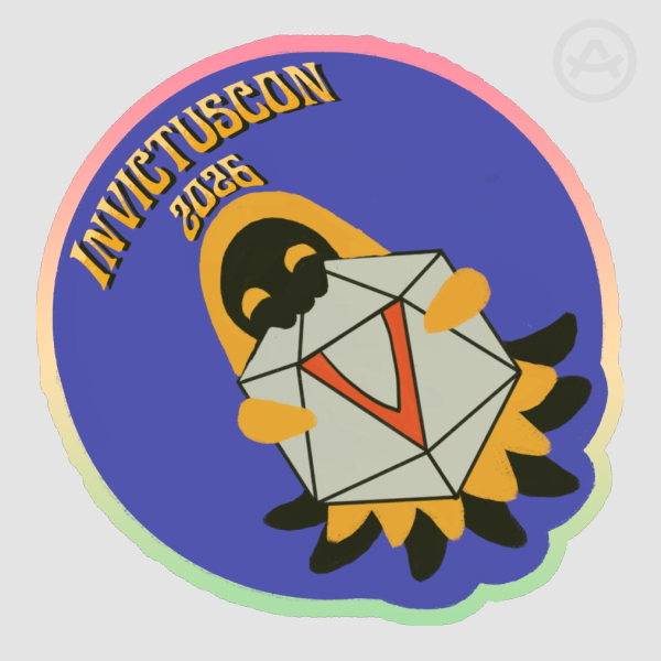 Invictuscon John Sticker