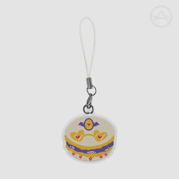 Winner Pentious Macaron Epoxy Clear Acrylic Keychains