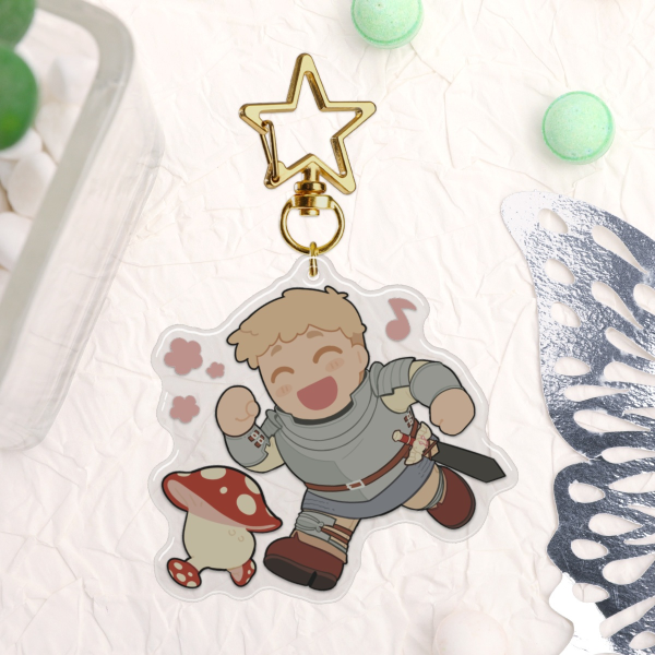 Laios Mushroom Keychain