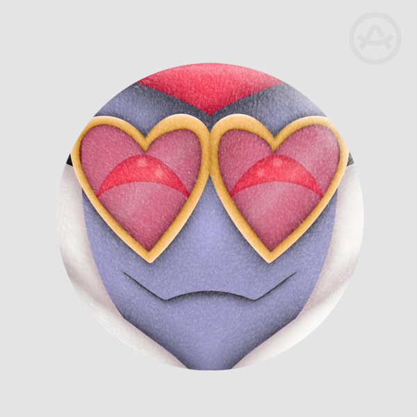 Valentino Plush Badge
