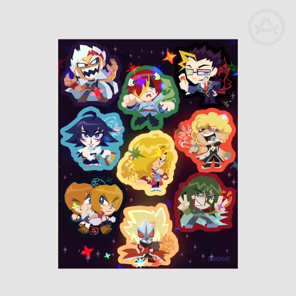 Sticker sheet - Dark Nebula