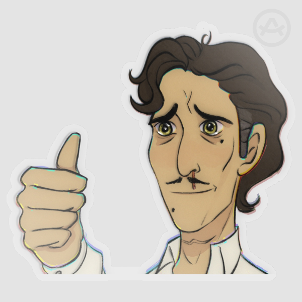 Clear PET Vinyl Die Cut Stickers