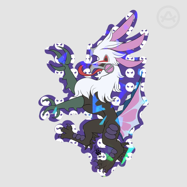 Chimaera Rampant: Ghost Type Sticker