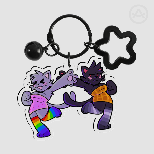 Nyan Girls! Keychain